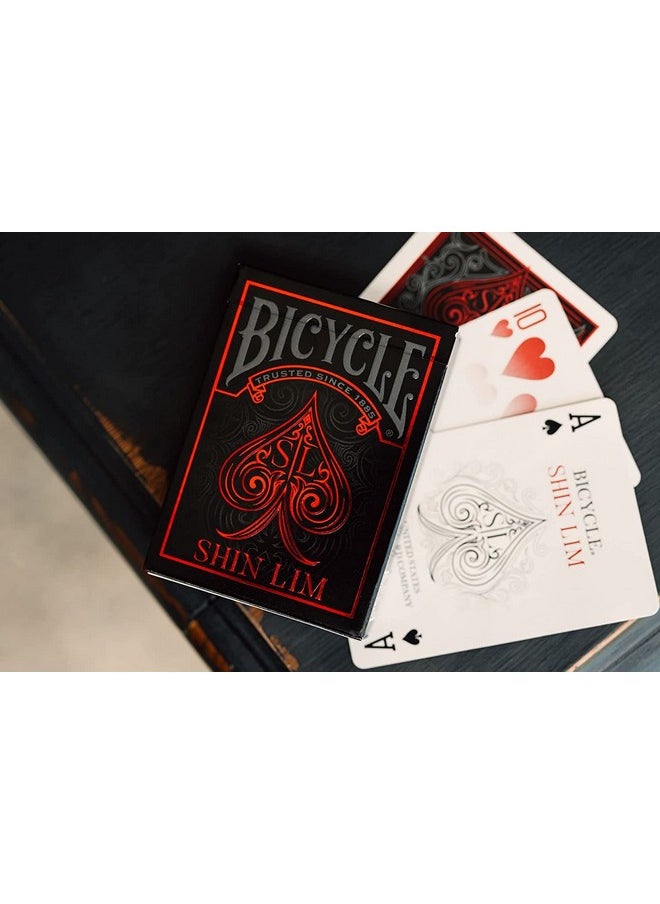 Bicycle Bicycle Shin LIM Magic Special Edition Playing Cards, 1 Deck, Black  - Image 5