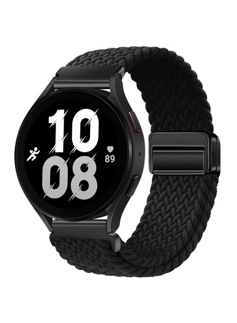 Nylon Elastic Braided Bands Compatible with Huawei Watch GT6/GT5/UItimate2/UItimate 46MM,Soft Sport Strap Applicable to GT4/GT4Pro/GT3/GT3Pro/GT2Pro/GT2 46mm Watch Band 22MM - Image 1