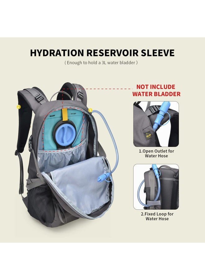SKYSPER Hiking Backpack for Men Women, 35L Travel Backpack Waterproof Camping Backpack Outdoor Lightweight Daypack  - Image 4