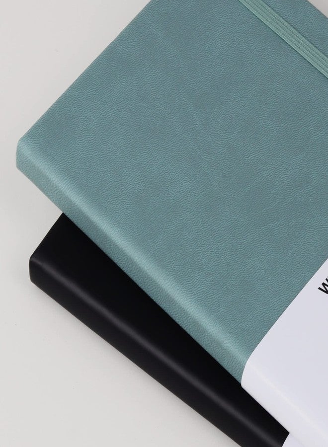 Wiisdatek Notebook Journal, Lined Hard Cover,100Gsm Premium Thick Paper with Inner Pocket for Writing Note Taking Office School,5"×8.25"(Lightblue) - Image 3