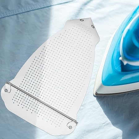 PRISO Household silicon Electric Iron Cover Used for Electric Iron Universal Size Iron Quick Heat Protector Steam Iron Cover Whitecolor - Image 2