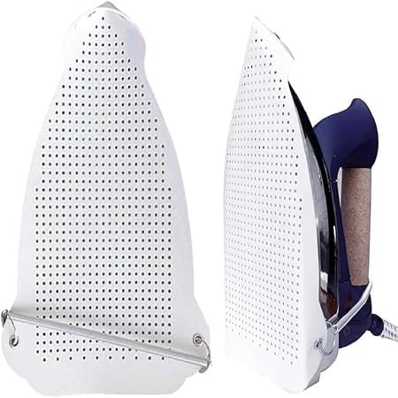 PRISO Household silicon Electric Iron Cover Used for Electric Iron Universal Size Iron Quick Heat Protector Steam Iron Cover Whitecolor - Image 3