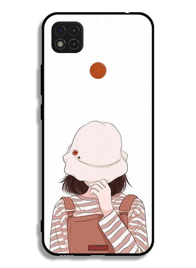 Tolwak Xiaomi Redmi 9C Protective Case Cover Hide Face By Hat  - Image 2