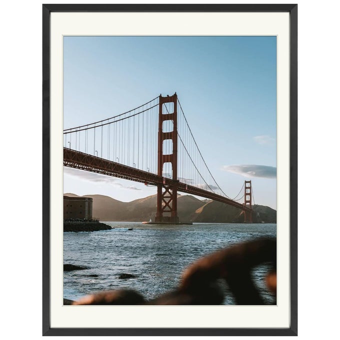 12X16 METAL PICTURE FRAME WITH MAT FOR 11X14 PICTURE REAL GLASS ALUMINUM PHOTO FRAME COLLECTION BLACK 1 PACK