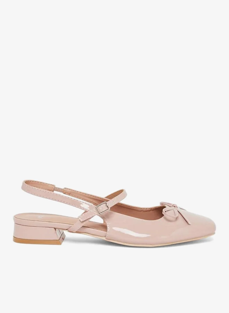 Pink Patent Mary Jane Flats