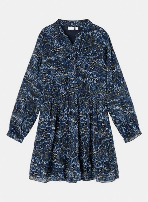 name it Girls Olinku Longsleeve Dress