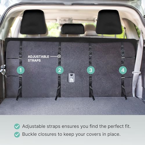 FH Group Car Seat Covers PU Leather 3 Row 8 Seater Car Seat Covers, Airbag Compatible and Split Bench - Fit Most Car, Truck, SUV, & Van (Solid Tan) - Image 5