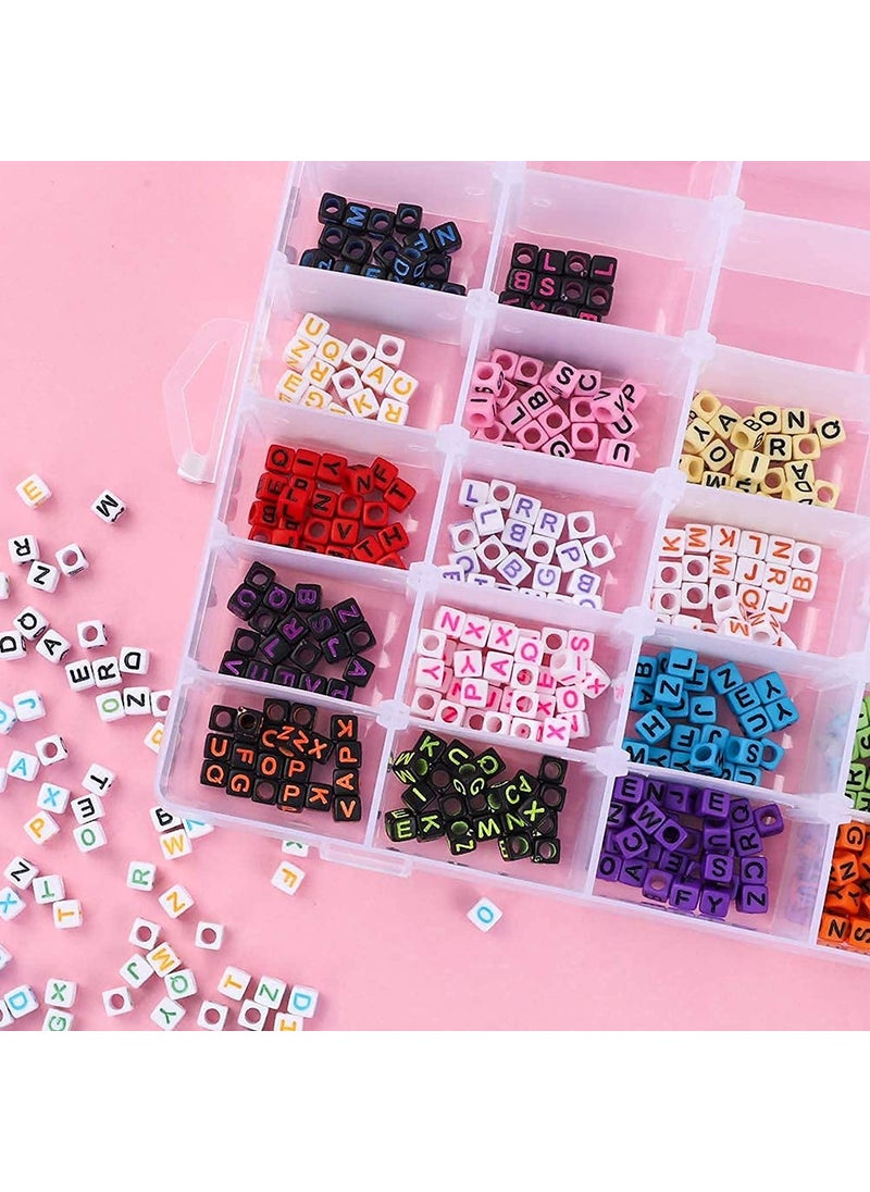 ADDAX MART ADDAX MART Foldable Square Plastic Organizer Jewelry Craft Accessories Storage Box Basket Container with Collapsible Dividers 36 Grid White  - Image 2