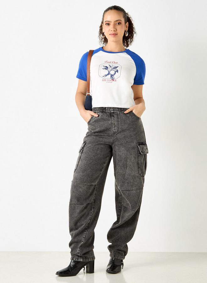 لي كوبر تيشيرت قصير بأكمام راجلان وطبعات جرافيك من لي كوبر - Image 2