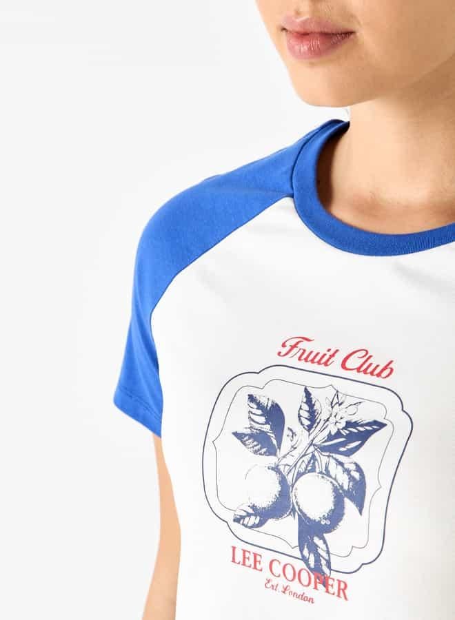 لي كوبر تيشيرت قصير بأكمام راجلان وطبعات جرافيك من لي كوبر - Image 4