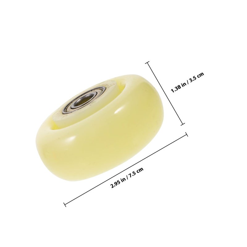 Heavy Duty 3 Inch Nylon Ball Bearing Caster Wheel For Industrial Carts Scaffolding - Image 3