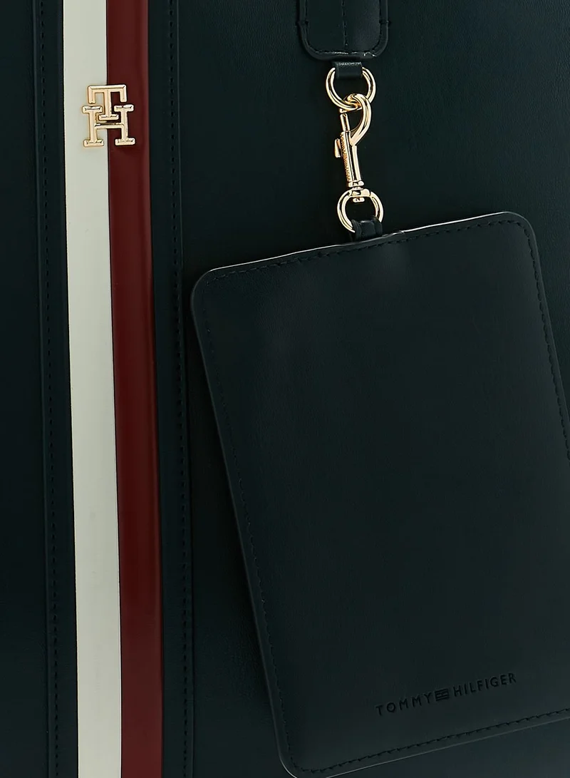 TOMMY HILFIGER Iconic Puffy Top Handle Tote
