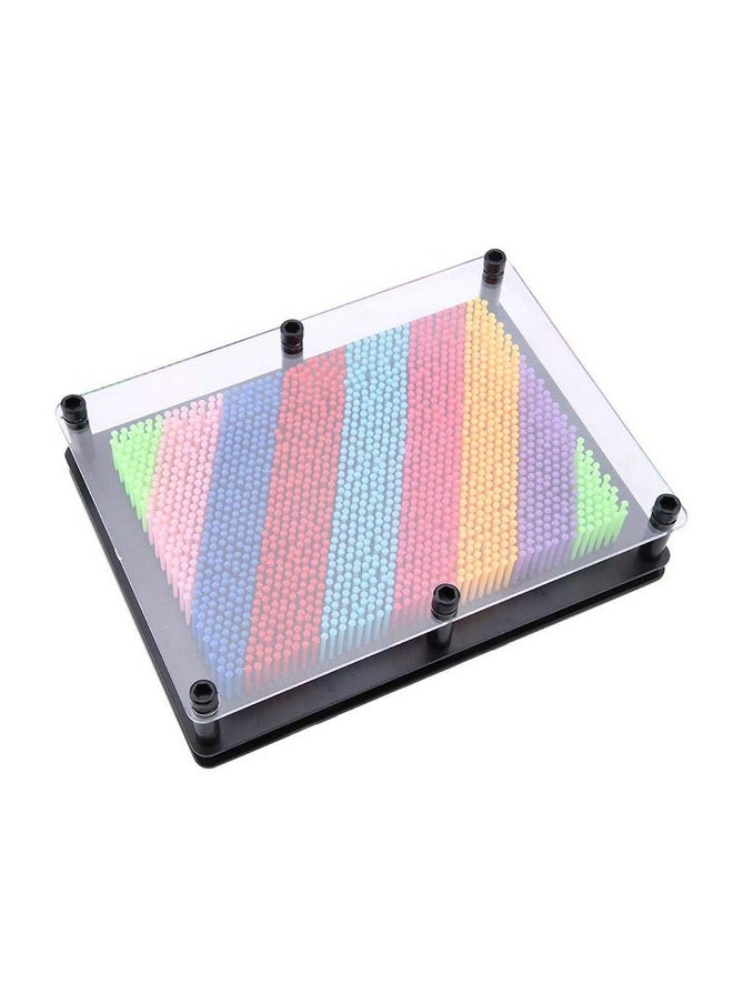 GLOGLOW - 3D Clone Hand Model Children Plastic Hand Face Model Needle Printing Model Clone Pin Art Board Plastic Desk Toys Sculptures(L) - Image 1