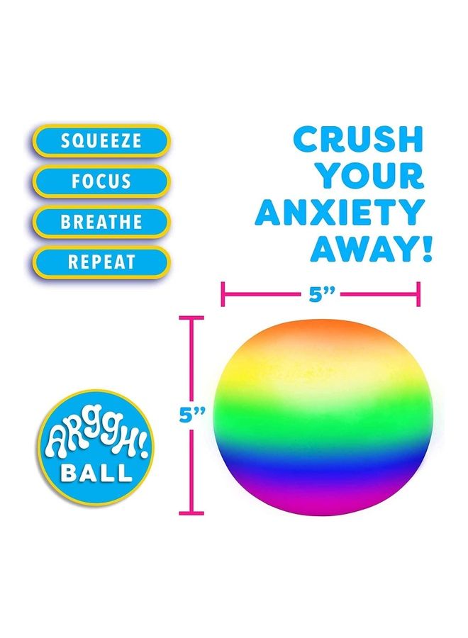 نيبمينينت Power Your Fun Rainbow Giant Stress Ball - Image 2