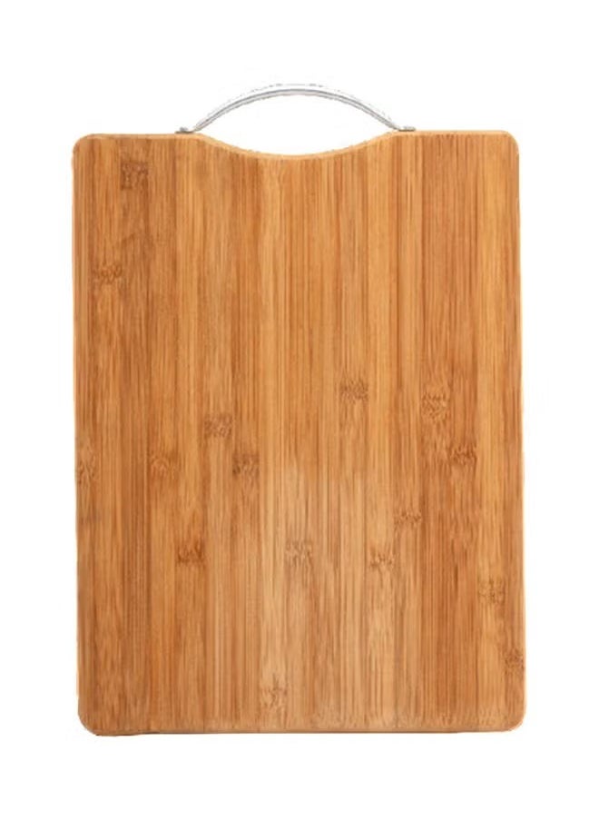 Generic - Wooden Meat And Fruit Cutting Board With Hanger Brown 40x30cm - Image 1