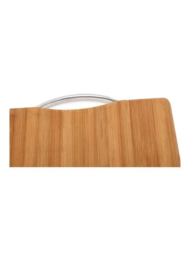 Generic - Wooden Meat And Fruit Cutting Board With Hanger Brown 40x30cm - Image 1