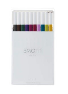 10-Piece Emott Fineliners 0.4mm Tip Vintage Colour Set - pzsku/Z2EF17093560471D5573EZ/45/_/1722509340/36947f04-ecf2-4aa0-a2bc-005b5e5df8f9