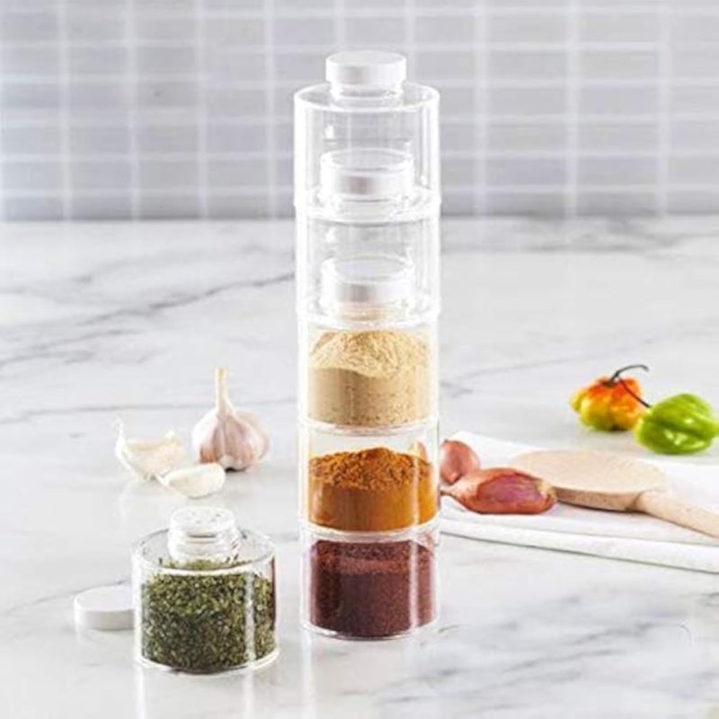 Acrylic spice tower