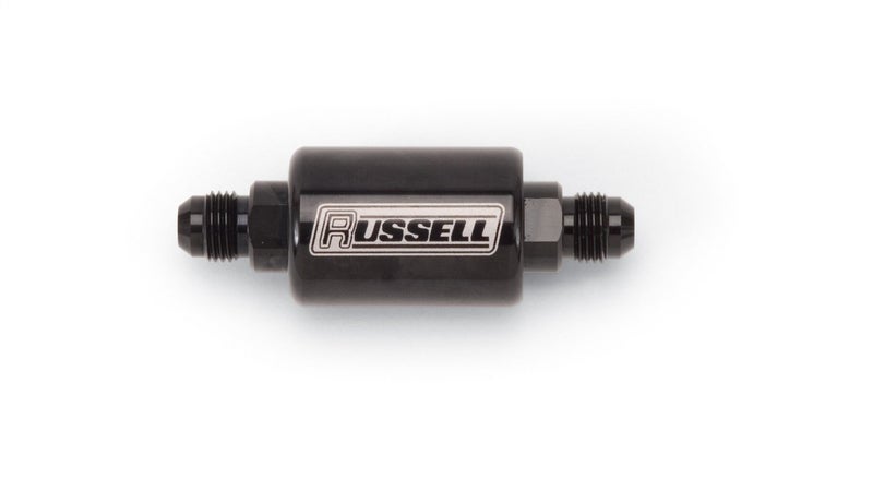 RUSSELL/EDEL RUSSELL 650603 Black Anodize Check Valve (6an Male to 6an Male) - Image 3
