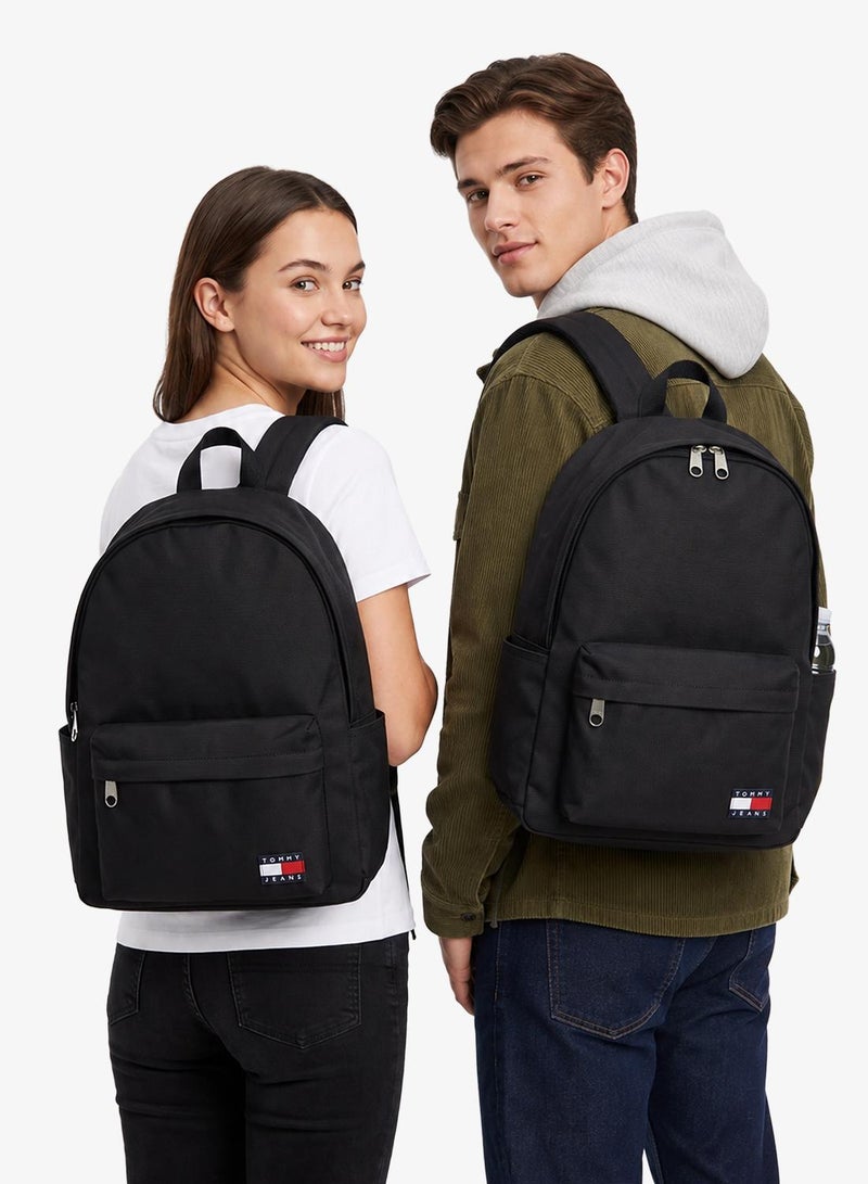 TOMMY JEANS Essential Logo Dome Backpack - Fits Up-to 14" Laptop - Image 1