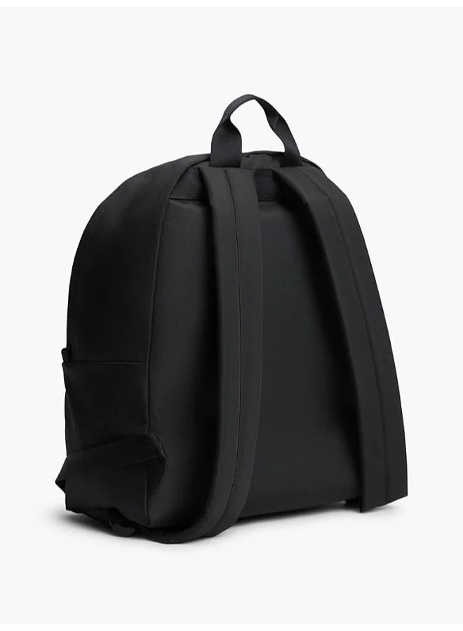 Tommy Jeans Black Essential Textile Dome Backpack  | Best Price UAE