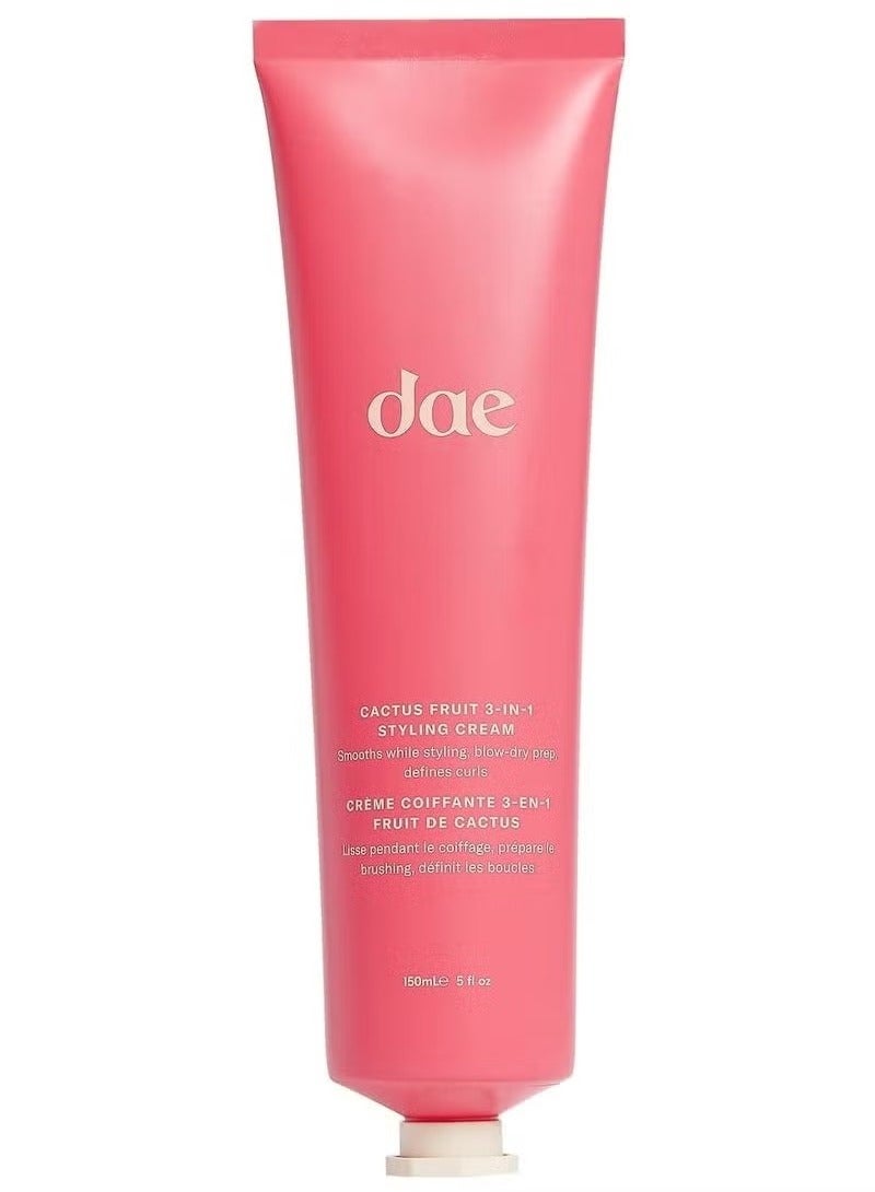 DAE Cactus Fruit 3-In-1 Styling Cream - Smooth Styles, Prep Shiny Blowouts, Defines Curls (5 oz.) - Image 1