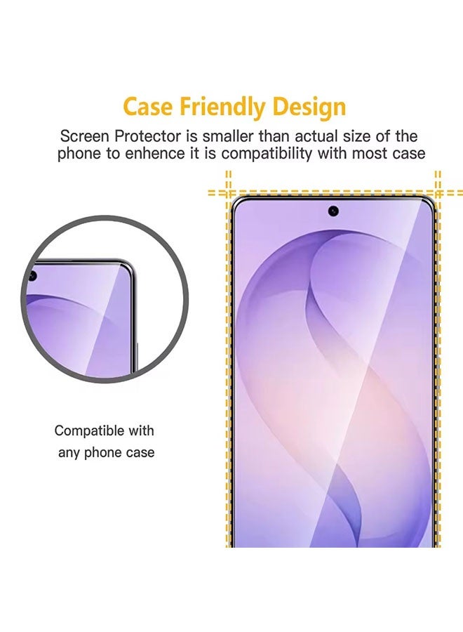 KZDOO حافظة 2 عبوات لجهاز Galaxy S26 Ultra حافظة Air Skin حماية كاملة من جميع الجوانب نحيفة للغاية بسماكة 0.3 مم وزن خفيف 4 جرام مع واقي شاشة 3D - أسود - Image 4