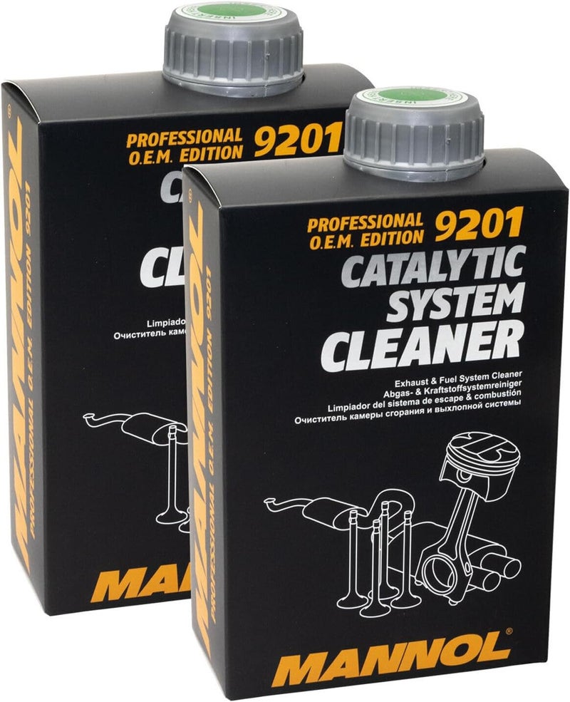 Mannol 9201 Catalytic System Cleaner - 2 Pack