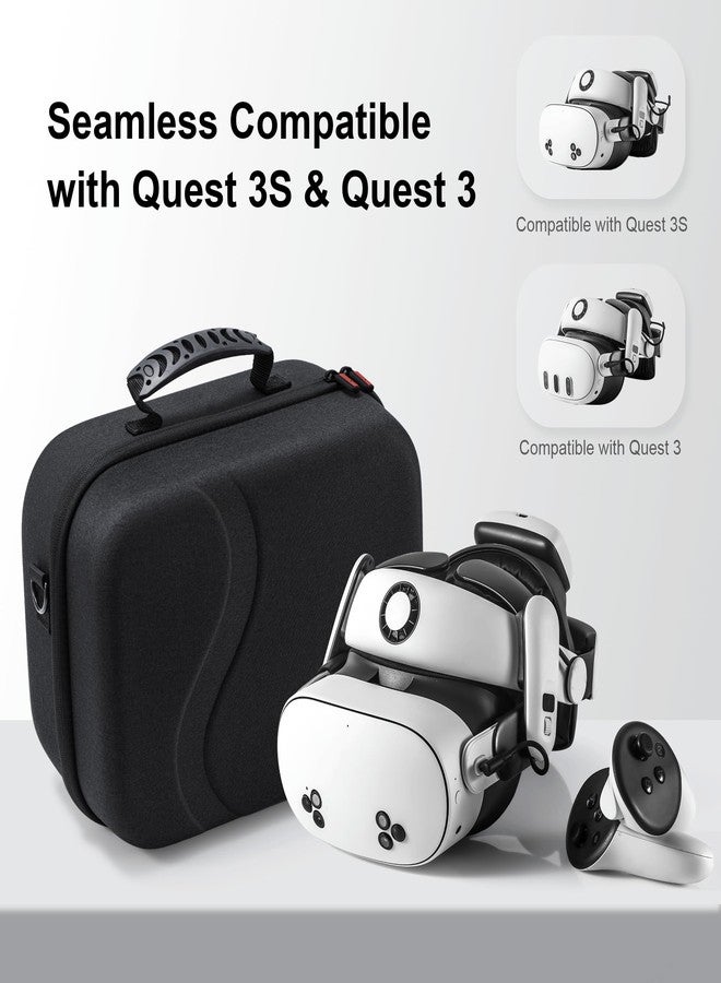 STARTRC GAMES Case for Quest 3S, gray, L, casual - Image 2