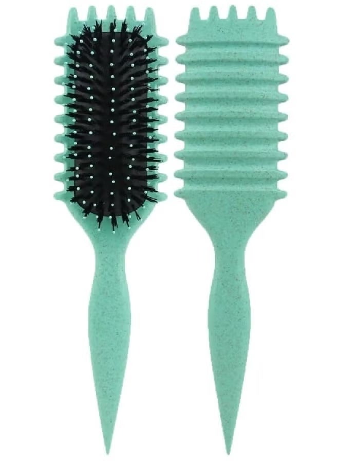Alice Curly Hair Styling Brush – Wet & Dry Detangling Brush - Image 1