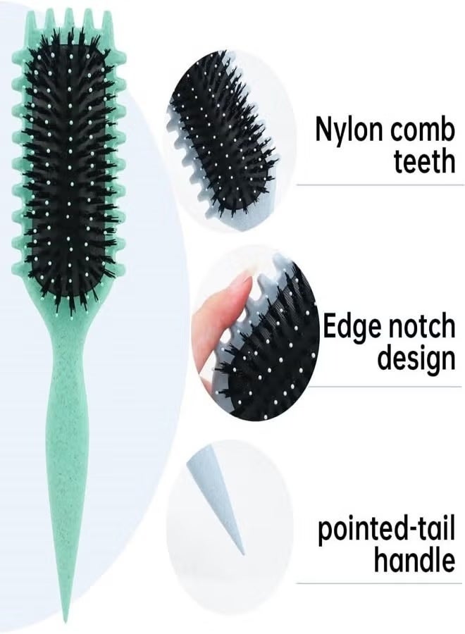 Alice Curly Hair Styling Brush – Wet & Dry Detangling Brush - Image 2