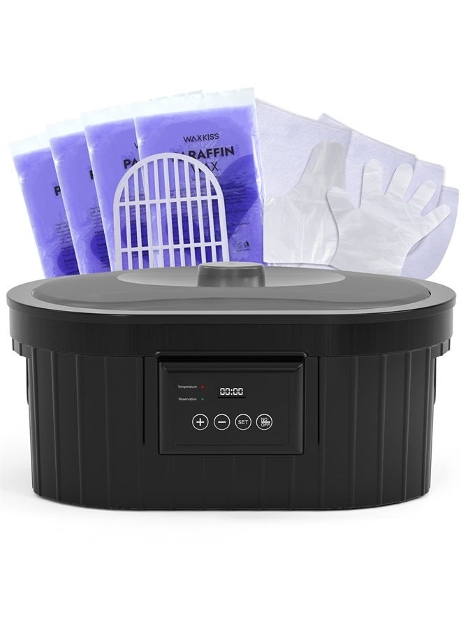 waxkiss Paraffin Wax Machine for Hand and Feet, Waxkiss 5000ml Paraffin Bath with Lavender Paraffin Wax Warmer for Professional Spa & Arthritis Treatment At Home - Image 1