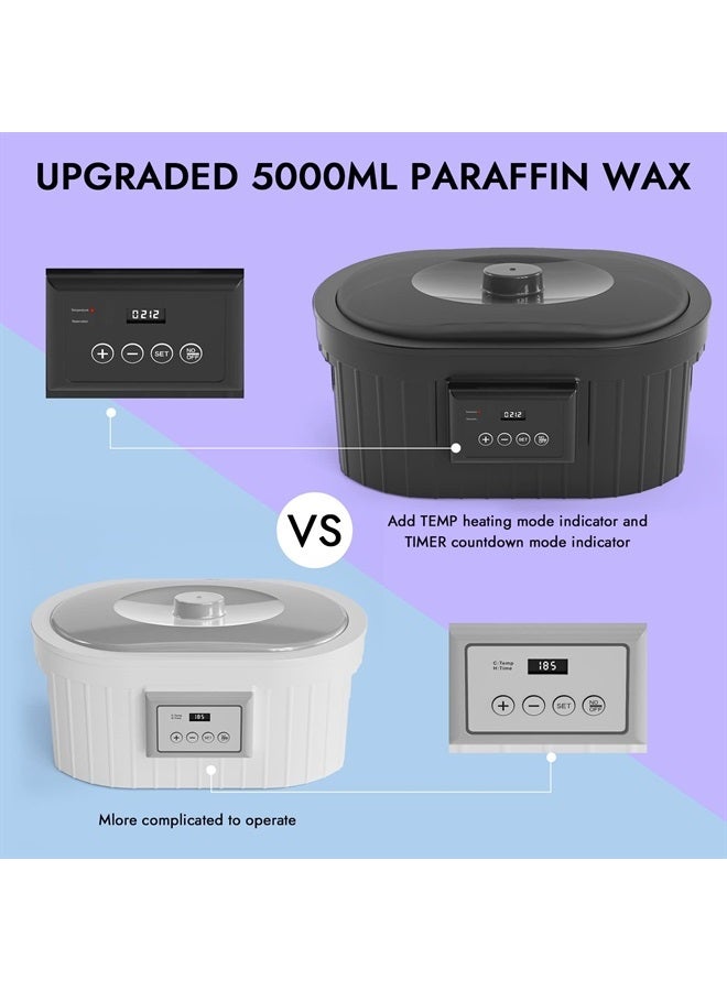 waxkiss Paraffin Wax Machine for Hand and Feet, Waxkiss 5000ml Paraffin Bath with Lavender Paraffin Wax Warmer for Professional Spa & Arthritis Treatment At Home - Image 4