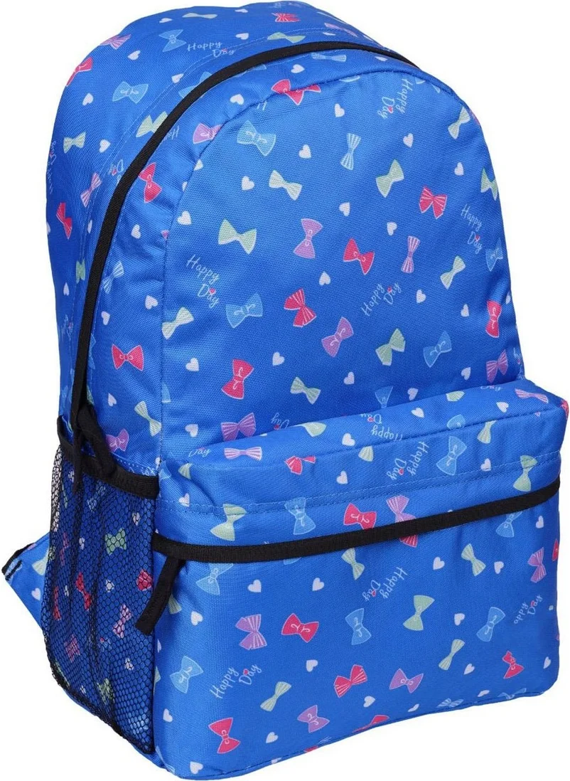 ريلاكسن School Backpack Bowtie Blue