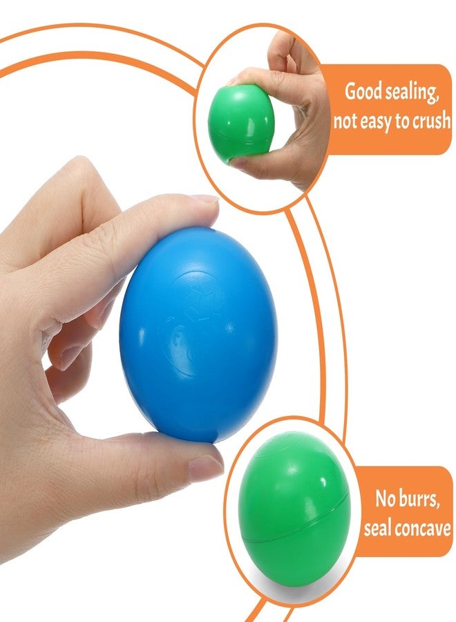 Goaste 100 Pack Small Ball Pit Balls for Kids, 2 Inch Plastic Playpen Balls with Storage Bag, Multi-Colored Bounce House Balls Crush Proof, BPA Free Swim Pit Fun Toy for Playhouse, Tent (7 Colors) - Image 3