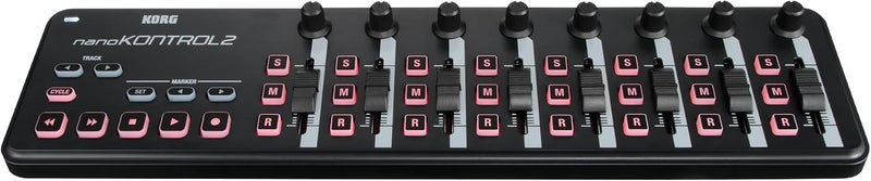 Korg nanoKONTROL2 Slimline USB MIDI Controller - Black - Image 2