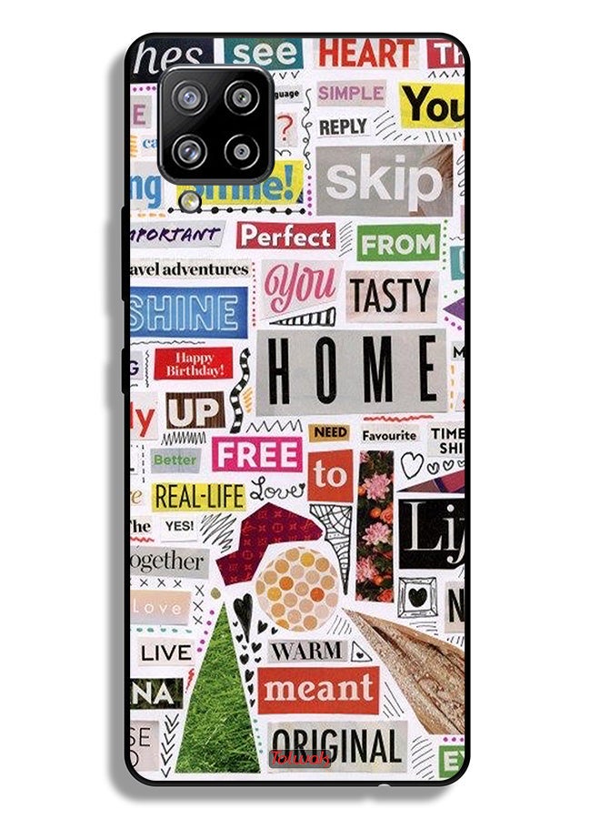 Tolwak Samsung Galaxy M42 5G Protective Case Cover Meant Original Stickers - Image 1