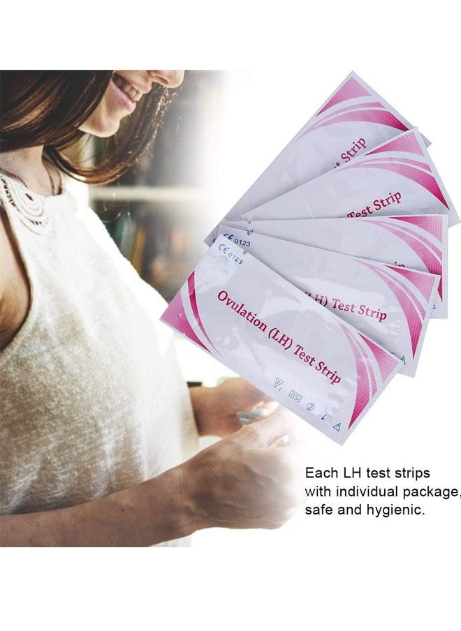 ZVEV - 10pcs Ovulation Predictor Kit, Ovulation Test Strip, for Ovulation Test Ovulation Predict Fertility Monitor Pregnancy Test，Easy to Operate Individual Package - Image 1