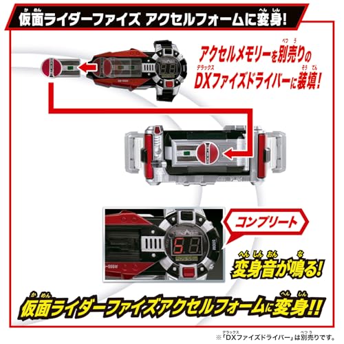 Bandai Super Best DX Fiz Axle Kamen Rider Faiz - Image 5