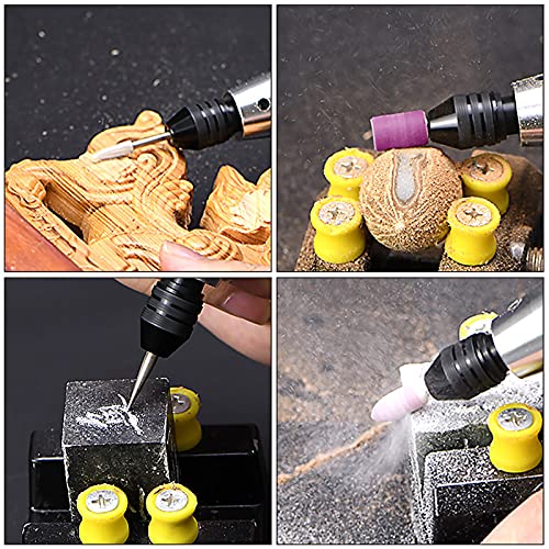 ANGELLOONG Engraving Pen Portable Electric Engraving Tool Kit, Rechargeable Engraver Machine for Metal Glass Wood Leather Jewellery Carving Drilling Lettering - Image 4
