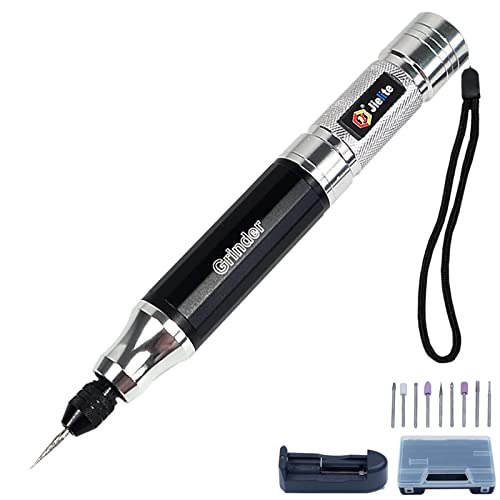 ANGELLOONG Engraving Pen Portable Electric Engraving Tool Kit, Rechargeable Engraver Machine for Metal Glass Wood Leather Jewellery Carving Drilling Lettering - Image 1