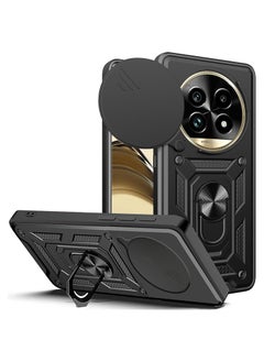 Generic Shield Full Protection Case With Metal Ring &Slide Camera Cover For realme 13 pro plus / realme 13 pro  - Image 1