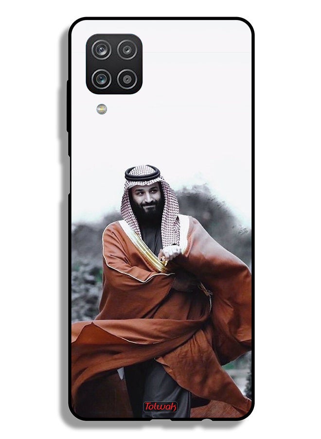 Tolwak Samsung Galaxy A12 Protective Case Cover Muhammad Bin Salman Bin Abdulaziz - Image 1