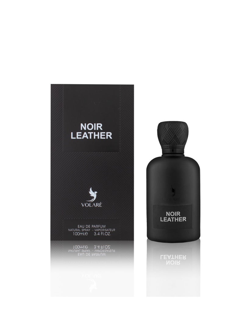 Mamlakat Al Oud Noir Leather by Volare for Men & Women, Eau de Parfum, 100ml  - Image 1