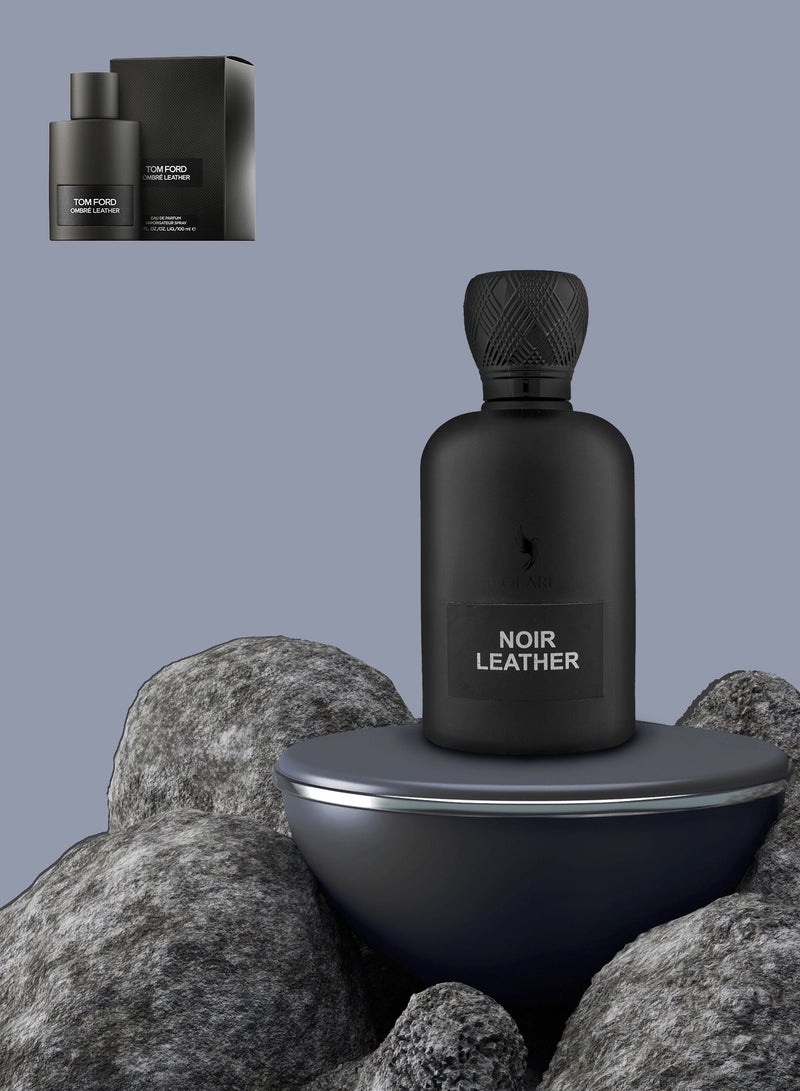 Mamlakat Al Oud Noir Leather by Volare for Men & Women, Eau de Parfum, 100ml  - Image 3