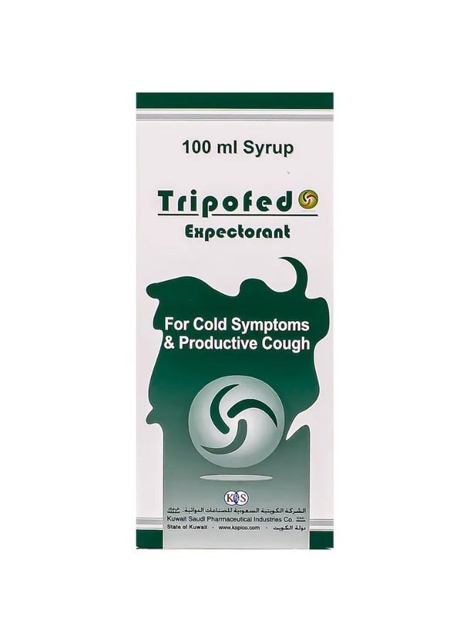 KS Tripofed Expectorant Syrup 100 ml - Image 3
