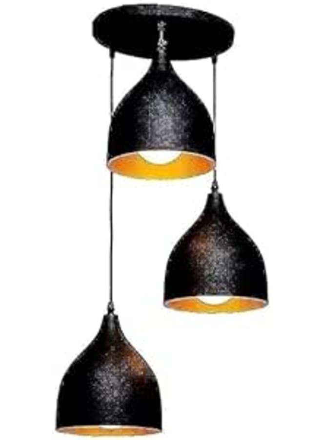 Sign Metal Ceiling Lights For Home, Black