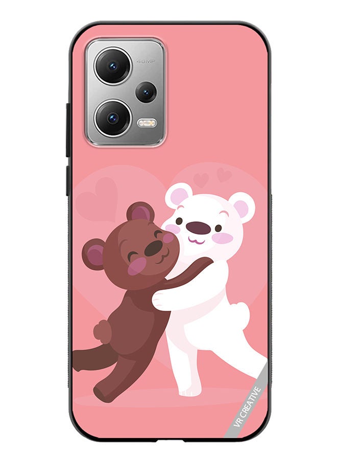 VR CREATIVE Protective Case Cover For Xiaomi Redmi Note 12 Love Bear Design Multicolour - Image 1