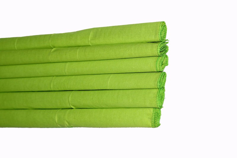 KETKAR Pure Cotton Hanky/Rumal For Men and Boys (Light Green, Pack Of 3 Pc) - Image 2