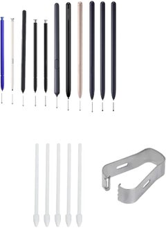 Generic Tips Change For SPen Touch Stylus Nibs Compatible with Samsung Note 10, Note 10 +, All Note 20, Tab S6, S6 Lite, S7, S7+, ALL S8, S21 Ultra, S22, S23, S24 Ultra & Others. 5 Pack Tips White + Tweezers 